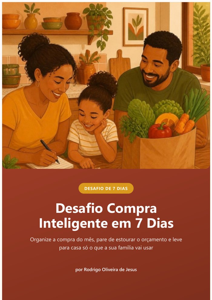 Capa do e-book Desafio Compra Inteligente em 7 Dias